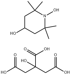 TRIS(TETRAMETHYLHYDROXYPIPERIDINOL) CITRATE Struktur