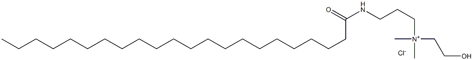 HYDROXYETHYL BEHENAMIDOPROPYL DIMONIUM CHLORIDE Struktur