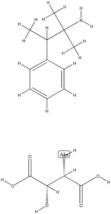 (2S,3S)-2,3-Dihydroxy-3-carboxylatopropionic acid Struktur