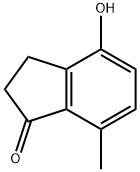 4-羥基-7-甲基-1-茚酮 結構式