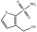 2-Thiophenesulfonamide,3-(hydroxymethyl)-(9CI) Struktur