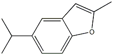 Benzofuran,2-methyl-5-(1-methylethyl)-(9CI) Struktur