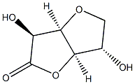 Gulonicacid,3,6-anhydro-,gamma-lactone,L-(8CI) Struktur