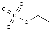 Hyperchloric acid ethyl ester Struktur