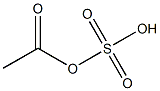 Sulfuric  acid,  anhydride  with  acetic  acid Struktur