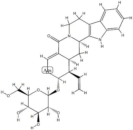 Vincosamide Struktur