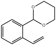 1,3-Dioxane,2-(2-ethenylphenyl)-(9CI) Struktur