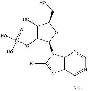 8-bromo-2'-AMP Struktur