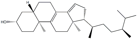 ignosterol Struktur