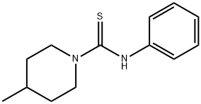 4-methyl-N-phenyl-1-piperidinecarbothioamide Struktur