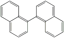 [aR,(-)]-1,1'-Binaphthalene Struktur