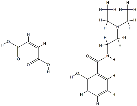 Salethamide maleate Struktur