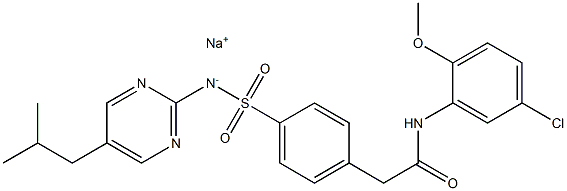 Glicetanile Struktur