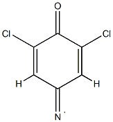 Amidogen,  (3,5-dichloro-4-oxo-2,5-cyclohexadien-1-ylidene)- Struktur