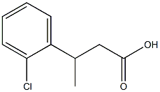 3-(2-CHLOROPHENYL)BUTANOIC ACID