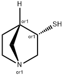 1-Azabicyclo[2.2.1]heptane-3-thiol,(1R,3S,4S)-rel-(9CI) Struktur