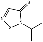 1,2,5-Thiadiazole-3(2H)-thione,2-(1-methylethyl)-(9CI) Struktur