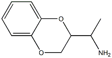 2,3-Dihydro-α-methyl-1,4-benzodioxin-2-methanamine Struktur