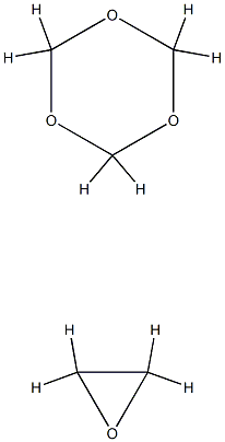 1,3,5-Trioxane, polymer with oxirane Struktur