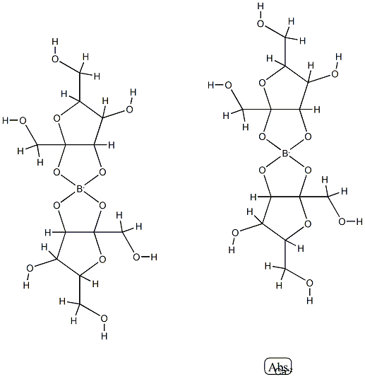 果糖硼酸鈣, 250141-42-5, 結(jié)構(gòu)式