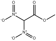 Acetic acid, dinitro-, methyl ester (6CI,7CI,8CI,9CI) Struktur