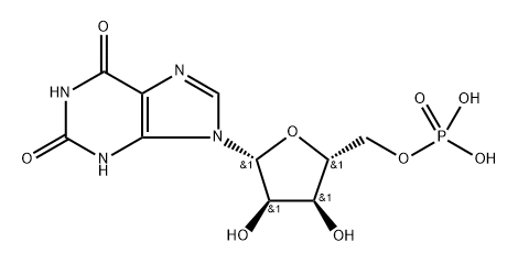 poly(xanthylic acid) Struktur