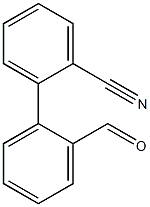 2′-Formyl[1,1′-biphenyl]-2-carbonitrile Struktur