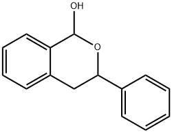 1H-2-Benzopyran-1-ol,3,4-dihydro-3-phenyl-(9CI) Struktur