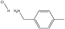 Benzenemethanamine,4-methyl-, hydrochloride (1:1) Struktur