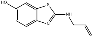 6-Benzothiazolol,2-(2-propenylamino)-(9CI) Struktur