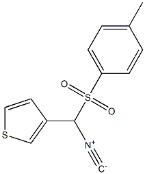 α-(p-Tolylsulfonyl)-a-(thien-3-yl)methyl)isocyanide Struktur