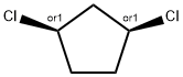 1α,3α-Dichlorocyclopentane Struktur