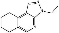 3H-Pyrazolo[3,4-c]isoquinoline,3-ethyl-6,7,8,9-tetrahydro-(9CI) Struktur