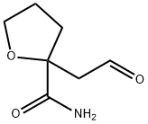 2-Furancarboxamide,tetrahydro-2-(2-oxoethyl)-(9CI) Struktur