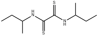 N,N'-Di(sec-butyl)ethanebisthioamide Struktur