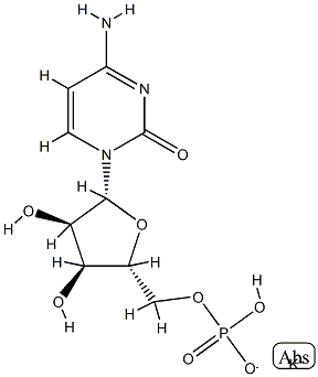 POLYCYTIDYLIC ACID (5') POTASSIUM SALT Struktur