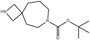 Tert-Butyl 2,7-Diazaspiro[3.6]Decane-7-Carboxylate(WX100157) Struktur