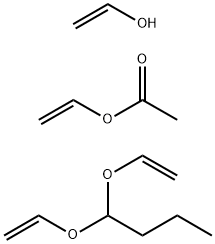 聚(乙烯丁醛-co-乙烯醇-co-乙酸乙烯酯), 27360-07-2, 結(jié)構(gòu)式