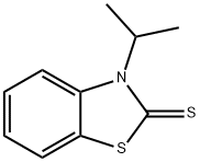 2-Benzothiazolinethione,3-isopropyl-(8CI) Struktur