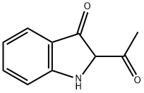 3H-Indol-3-one,2-acetyl-1,2-dihydro-(9CI) Struktur