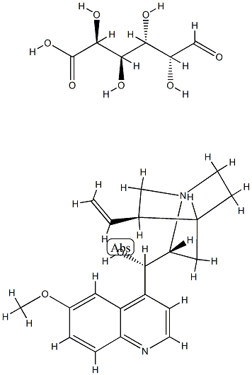 quinidine polygalacturonate Struktur