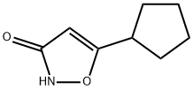 4-Isoxazolin-3-one,5-cyclopentyl-(8CI) Struktur