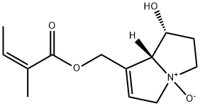 9-Angeloylretronecine N-oxide Struktur