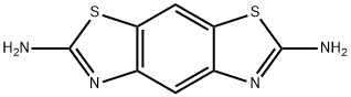 Benzo[1,2-d:5,4-d]bisthiazole-2,6-diamine (9CI) Struktur