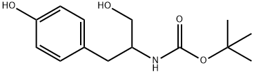 BOC-L-TYROSINOL  97 Structure