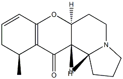 (7β,8α,16α)-15,16-Dihydroeleocarpine Struktur