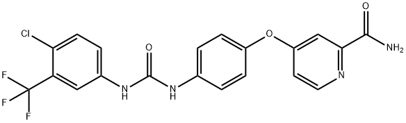 Sorafenib related compound 12 Struktur