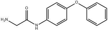 2-amino-N-(4-phenoxyphenyl)acetamide Struktur