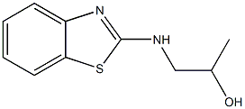 2-Propanol,1-(2-benzothiazolylamino)-(8CI) Struktur