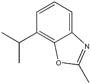 Benzoxazole,7-isopropyl-2-methyl-(8CI) Struktur